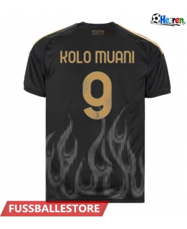 Günstige Juventus Randal Kolo Muani #9 3rd trikot 2026-27 Kurzarm